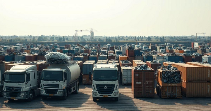 Coleta de resíduos industriais e sua importância para a sustentabilidade ambiental