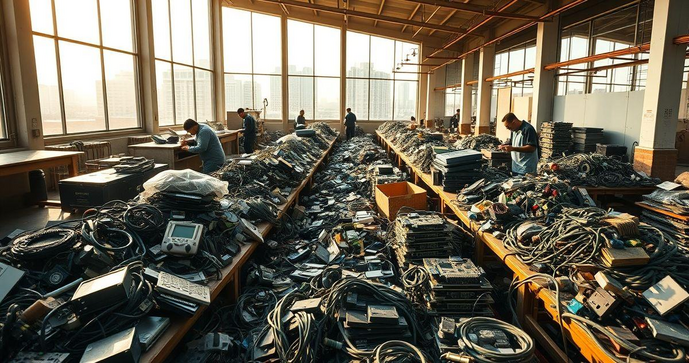 Empresa de Reciclagem de Lixo Eletrônico Eficiente