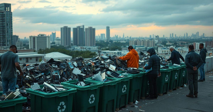Como Fazer o Descarte de Sucata Eletrônica de Forma Sustentável