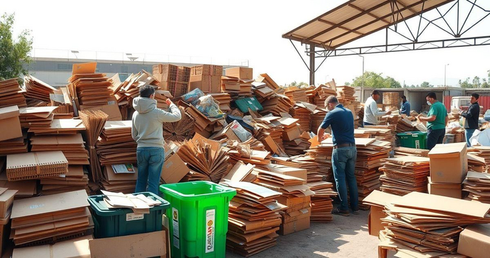 Como Funciona a Coleta de Papelão e Seus Benefícios para o Meio Ambiente