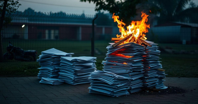 Incineração de Documentos é a Solução Segura para Proteger Suas Informações Sensíveis