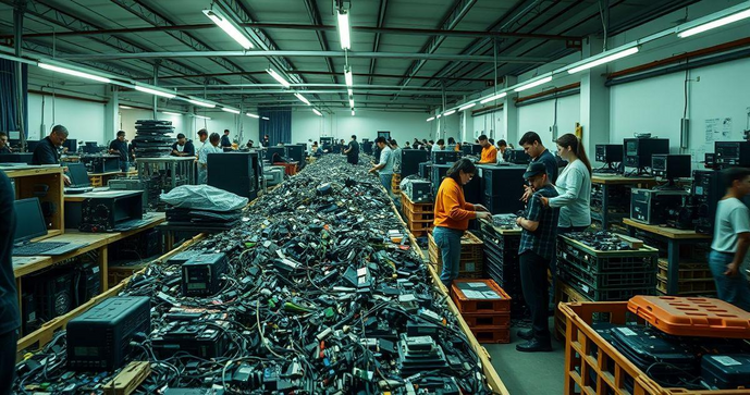 Reciclagem de Componentes Eletrônicos: Importância e Métodos Eficazes