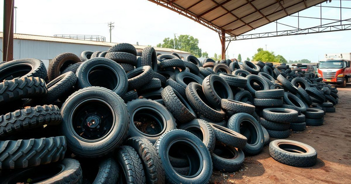 Como Funciona a Coleta de Pneus Velhos e Seus Benefícios para o Meio Ambiente