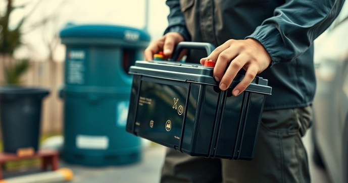 Como Realizar o Descarte de Baterias Automotivas de Forma Segura e Eficiente