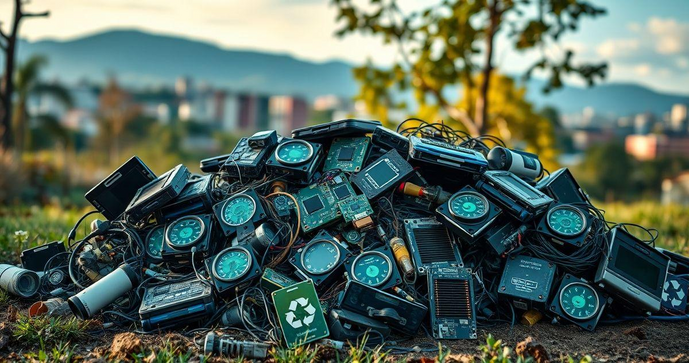 Reciclagem de componentes eletrônicos e sua importância ambiental