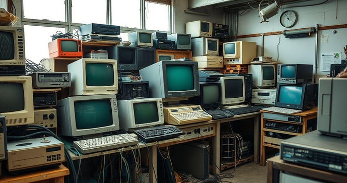 Venda de sucata de informática em SP: como lucrar com equipamentos antigos