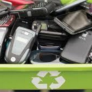 Coleta de reciclagem de peças de moto