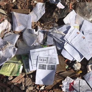Recolha e destruição de documentos
