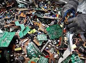 Empresa de reciclagem de componentes eletrônicos