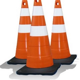 Cone para sinalização de trânsito