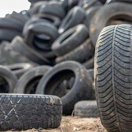 Descarte de pneus inservíveis